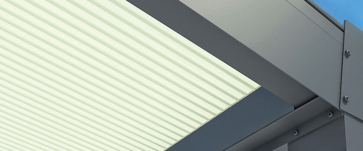 Terrassendach Eindeckung Polycarbonat IQ-Relax